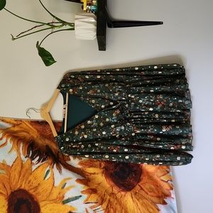 Willow + Root Womens Floral Blouse